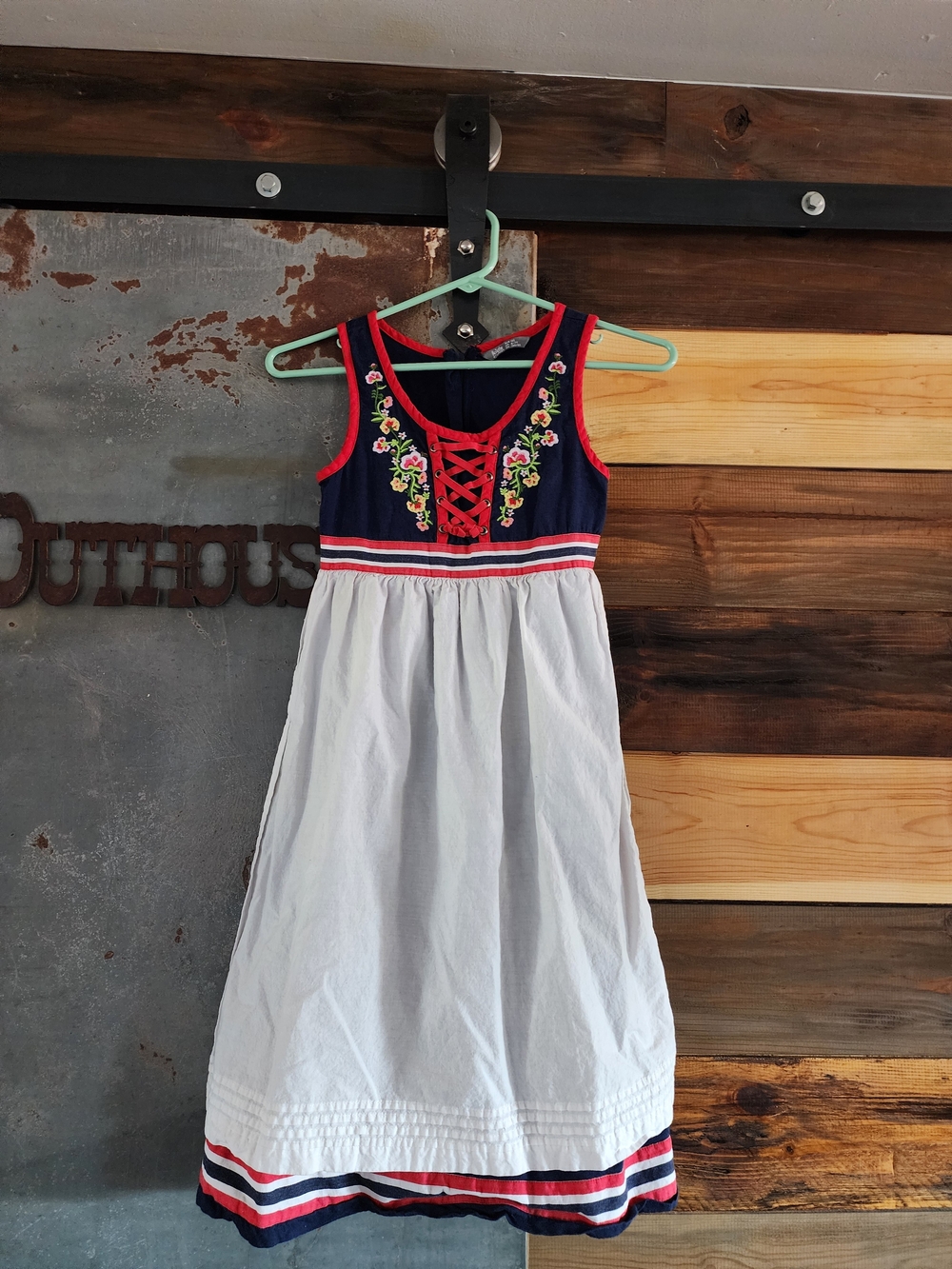 Norwegian Style Festive Kids Dress.